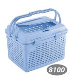 سبد پیک نیک گلریز 2 کد 8100 ناصر پلاستیک آبی