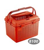 سبد پیک نیک گلریز 2 کد 8100 ناصر پلاستیک قرمز