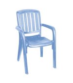 صندلی پلاستیکی دسته دار 886 آبی