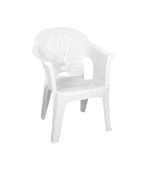 صندلی پلاستیکی دسته دار 888 سفید