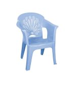 صندلی پلاستیکی دسته دار 888 آبی