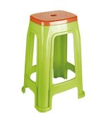 چهارپایه پلاستیکی دو رنگ 1418 سبز