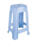 چهارپایه پلاستیکی دو رنگ 1418 آبی