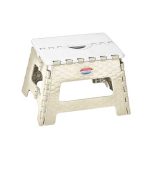 چهارپایه پلاستیکی تاشو 515 شیری