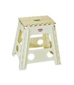 چهارپایه پلاستیکی تاشو 517 کرم