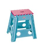 چهارپایه پلاستیکی تاشو 517 آبی