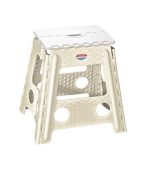 چهارپایه پلاستیکی تاشو 517 شیری