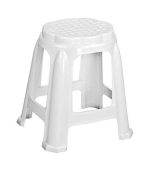 چهارپایه پلاستیکی کنگره مدل 717 سفید