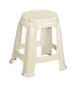 چهارپایه پلاستیکی کنگره مدل 717 شیری