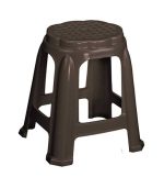 چهارپایه پلاستیکی کنگره مدل 717 قهوه ای