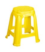 چهارپایه پلاستیکی کنگره مدل 717 زرد