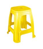 چهارپایه پلاستیکی دو رنگ 918 زرد