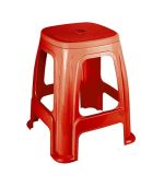 چهارپایه پلاستیکی دو رنگ 918 قرمز