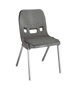 صندلی پلاستیکی پایه فلزی 881 طوسی