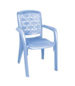 صندلی پلاستیکی دسته دار 885 آبی