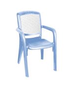 صندلی پلاستیکی دسته دار 887 آبی