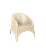 مبل پلاستیکی دسته دار 890 کرم