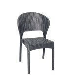 صندلی پلاستیکی بدون دسته 972 طوسی