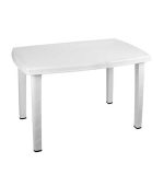 میز مستطیل پلاستیکی مدل 821 سفید