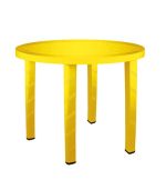 میز گرد پلاستیکی مدل 822 زرد