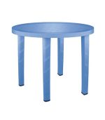 میز گرد پلاستیکی مدل 822 آبی