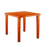 میز مربع پلاستیکی مدل 823 نارنجی