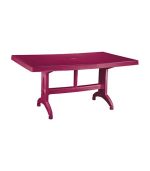 میز مستطیل پلاستیکی مدل 824 بنفش