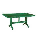 میز مستطیل پلاستیکی مدل 824 سبز تیره
