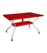میز مستطیل پلاستیکی مدل 921 قرمز