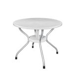 میز گرد پلاستیکی مدل 922 سفید