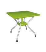 میز مربع پلاستیکی مدل 923 سبز