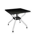 میز مربع پلاستیکی مدل 923 سیاه