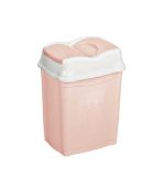 سطل پلاستیکی مدل 2720 سبزآبی صورتی