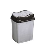 سطل پلاستیکی مدل 2720 سبزآبی طوسی